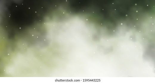 Light Gray vector background with colorful stars. Decorative illustration with stars on abstract template. Theme for cell phones.