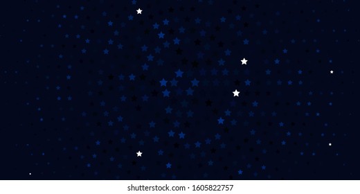 Light Gray vector background with colorful stars. Decorative illustration with stars on abstract template. Theme for cell phones.