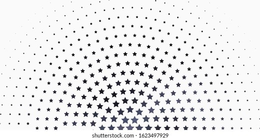 Light Gray vector background with colorful stars. Blur decorative design in simple style with stars. Pattern for websites, landing pages.