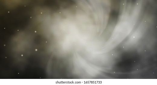 hellgrauer Hintergrund der Vektorillustration mit bunten Sternen. Farbige Illustration mit kleinen und großen Sternen. Design für Ihre Unternehmenswerbung.