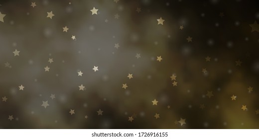 Fondo vectorial Gris claro con estrellas coloridas. Ilustración colorida en estilo abstracto con estrellas degradadas. Diseño para su promoción comercial.
