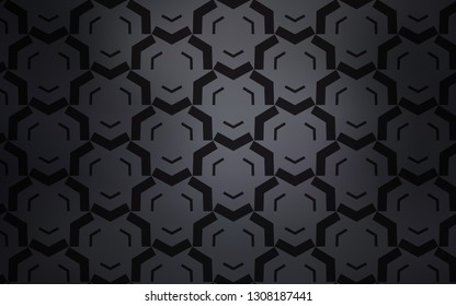 Light Gray vector background with curved lines. Colorful illustration in abstract style with gradient. Elegant pattern for a brand book.