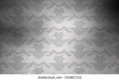 Light Gray vector background with curved lines. An elegant bright illustration with gradient. The best colorful design for your business.