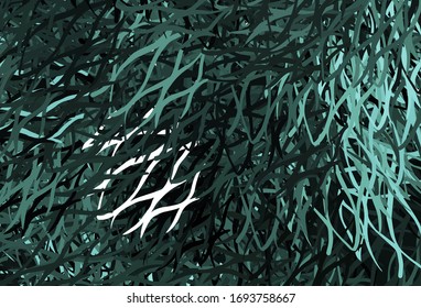 Light Gray vector background with curved lines. Brand new colorful illustration in simple style. A new texture for your  ad, booklets, leaflets.