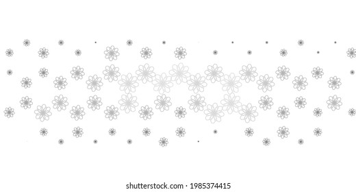 Light Gray vector background with curved lines. Brand new colorful illustration with bent lines. Pattern for websites, landing pages.