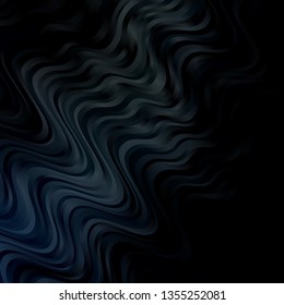 Light Gray vector background with curves. Abstract illustration with gradient bows. Pattern for websites, landing pages.