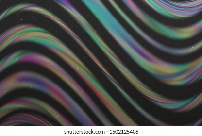 Light Gray vector background with galaxy stars. Shining colored illustration with bright astronomical stars. Template for cosmic backgrounds.