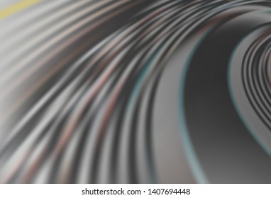 Light Gray vector background with lines. A completely new colorful illustration in simple style. Abstract design for your web site.