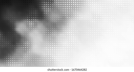 Light Gray vector background with spots. Abstract decorative design in gradient style with bubbles. New template for a brand book.