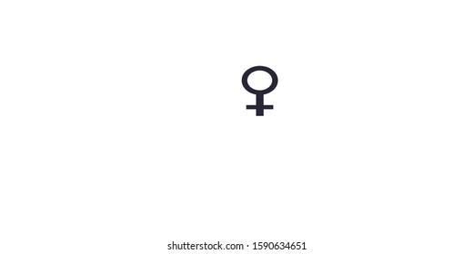 Light Gray vector background with woman symbols. Abstract illustration with a depiction of women's power. Elegant background for websites.