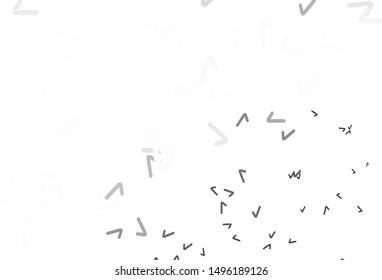 Light Gray vector background with wry lines. A completely new colorful illustration in simple style. A completely new template for your design.