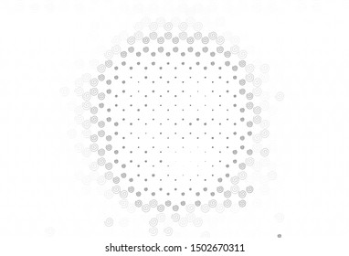 Light Gray vector background with wry lines. A completely new colorful illustration in simple style. The best colorful design for your business.