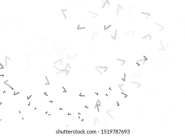 Light Gray vector background with wry lines. Brand new colorful illustration in simple style. A completely new template for your design.
