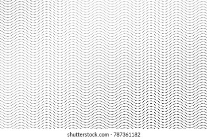 Light Gray vector banner with circles, spheres. Abstract spots. Background of Art bubbles in halftone style with colored gradient.