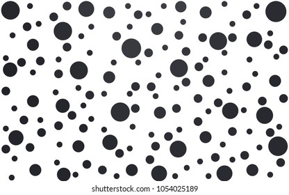 Light Gray vector banner set of circles, spheres. Donuts Background. Creative Design Templates. Technology halftone illustration.