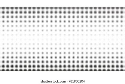 Light Gray vector banner set of circles, spheres. Donuts Background. Creative Design Templates. Technology halftone illustration.