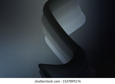 Light Gray vector blurred background. Colorful illustration in abstract style with gradient. Completely new design for your business.