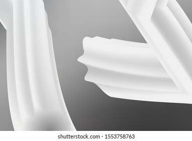 Light Gray vector blurred background. Shining colorful illustration in smart style. Background for designs.