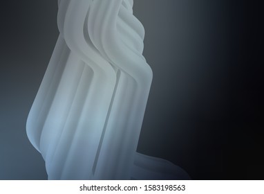 Light Gray vector blurred background. Shining colorful illustration in smart style. Elegant background for a brand book.