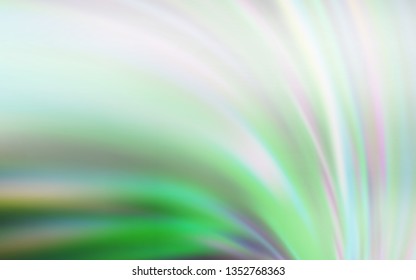Light Gray vector blurred bright template. Colorful illustration in abstract style with gradient. Background for designs.