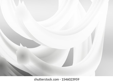 Light Gray vector blurred bright template. Modern abstract illustration with gradient. Background for a cell phone.