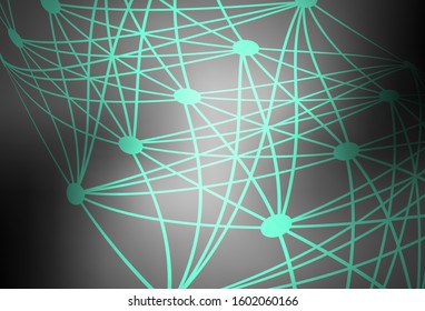 Light Gray vector blurred bright pattern. Colorful abstract illustration with gradient. New design for your business.