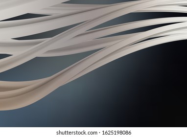 Light Gray vector blurred bright template. An elegant bright illustration with gradient. New style design for your brand book.
