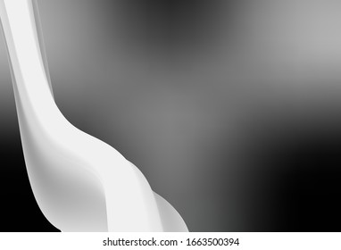 Light Gray vector blurred bright pattern. Abstract colorful illustration with gradient. New style for your business design.