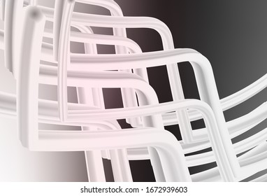 Hellgraue Vektorillustration unscharf helle Textur. Farbige Illustration im abstrakten Stil mit Farbverlauf. Hintergrund für ein Handy.