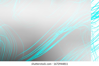Light Gray vector blurred bright pattern. An elegant bright illustration with gradient. Background for designs.