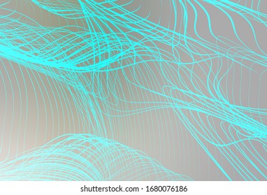 Light Gray vector blurred bright template. Colorful abstract illustration with gradient. Smart design for your work.