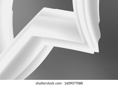 Light Gray vector blurred and colored pattern. A completely new colored illustration in blur style. New way of your design.