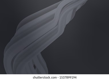 Light Gray vector blurred pattern. An elegant bright illustration with gradient. The best blurred design for your business.