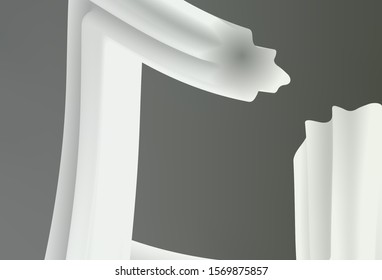 Light Gray vector blurred pattern. New colored illustration in blur style with gradient. Smart design for your work.