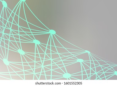 Light Gray vector blurred pattern. Glitter abstract illustration with gradient design. Completely new design for your business.