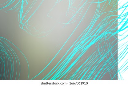 Light Gray vector blurred pattern. Colorful illustration in abstract style with gradient. Background for a cell phone.
