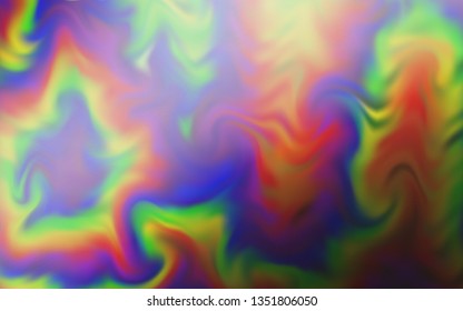 Light Gray vector blurred shine abstract template. New colored illustration in blur style with gradient. Background for designs.