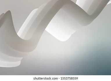 Light Gray vector blurred shine abstract template. An elegant bright illustration with gradient. Blurred design for your web site.