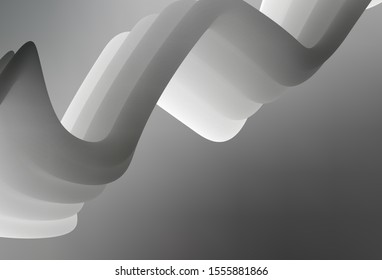 Light Gray vector blurred shine abstract texture. An elegant bright illustration with gradient. Background for a cell phone.