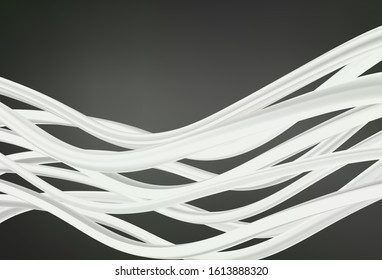 Light Gray vector blurred shine abstract background. Creative illustration in halftone style with gradient. New way of your design.