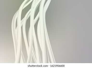 Light Gray vector blurred shine abstract background. Glitter abstract illustration with gradient design. Smart design for your work.