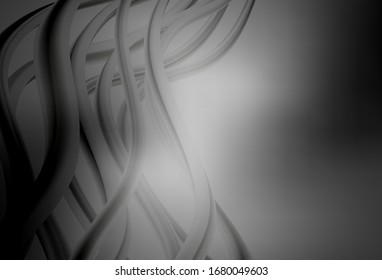 Light Gray vector blurred shine abstract template. Shining colorful illustration in smart style. New style design for your brand book.