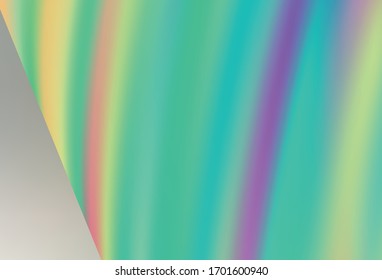 Light Gray vector blurred shine abstract background. Shining colorful illustration in smart style. Elegant background for a brand book.