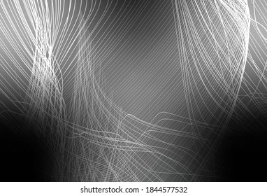 Light Gray vector blurred shine abstract background. An elegant bright illustration with gradient. Elegant background for a brand book.