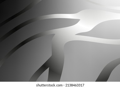 Light Gray vector blurred shine abstract template. Shining colorful illustration in smart style. Elegant background for a brand book.