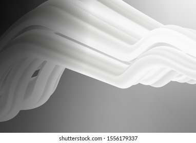 Light Gray vector blurred template. Creative illustration in halftone style with gradient. New style for your business design.