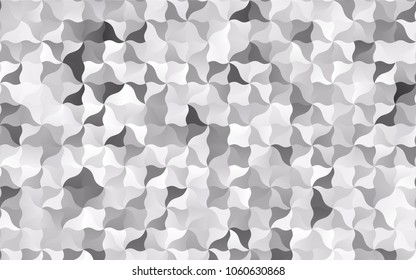Light Gray vector blurry arched pattern. Modern geometrical abstract illustration with gradient bandy lines. The best blurred design for your business.