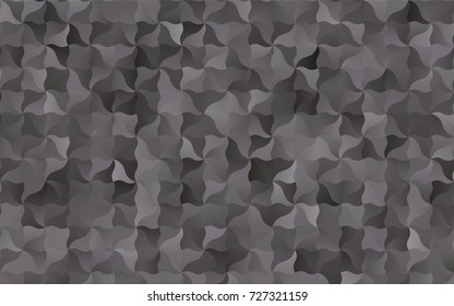 Light Gray vector blurry arched template. Modern geometrical abstract illustration with gradient bandy lines. A new texture for your design.