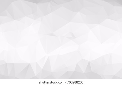 Light gray vector blurry triangle background design. Geometric background in style with gradient