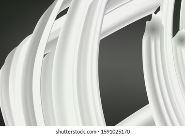 Light Gray vector colorful abstract texture. A completely new colored illustration in blur style. Elegant background for a brand book.